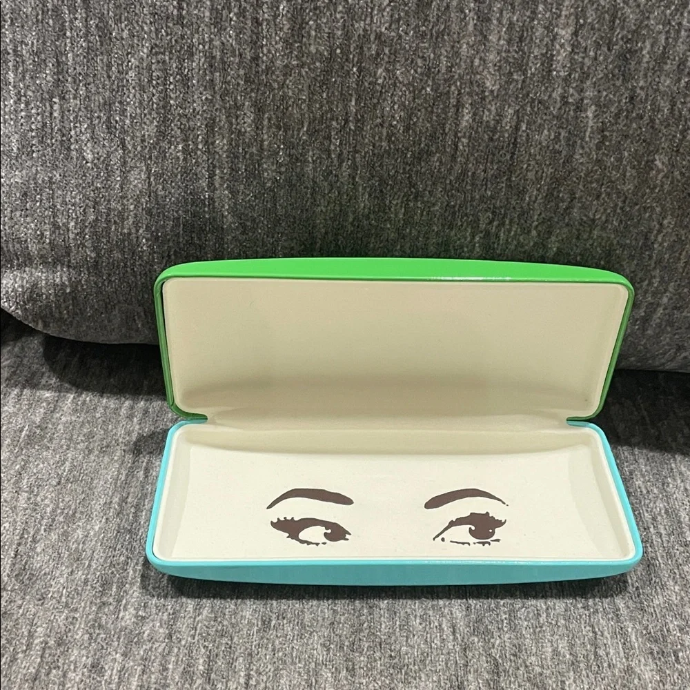Kate Spade Blue/Green Glasses Case